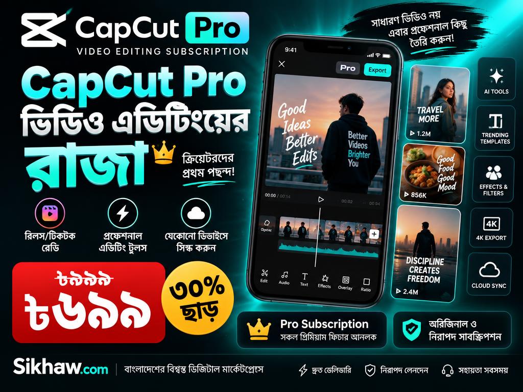 CapCut Pro Subscription