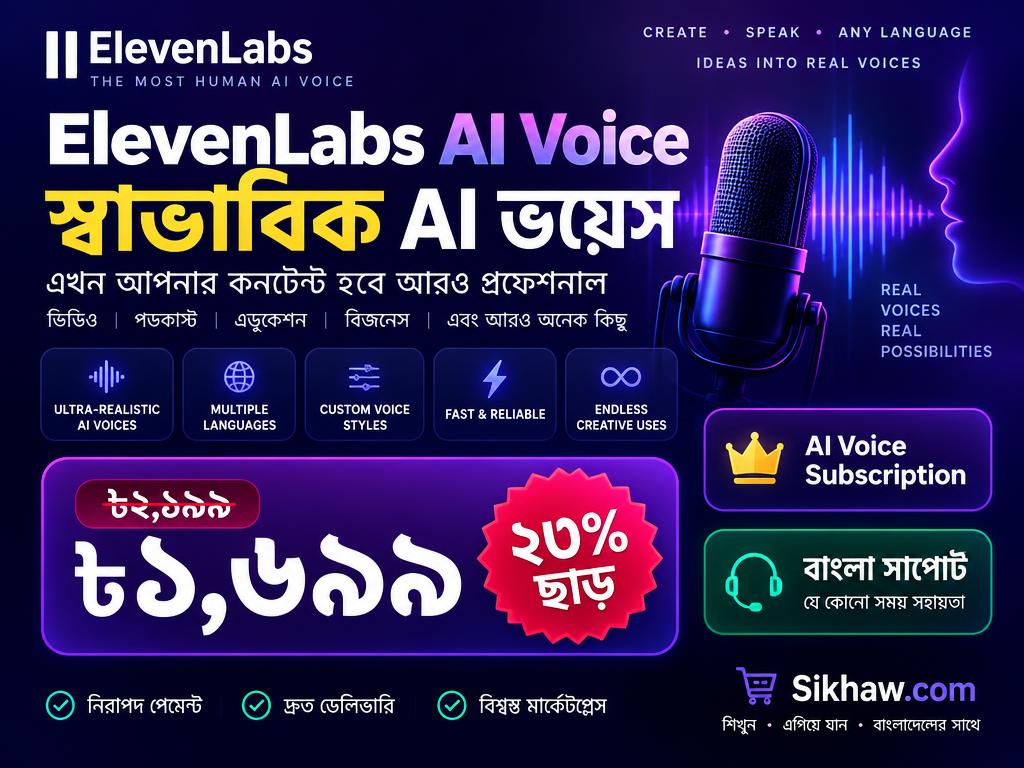 ElevenLabs AI Voice Subscription