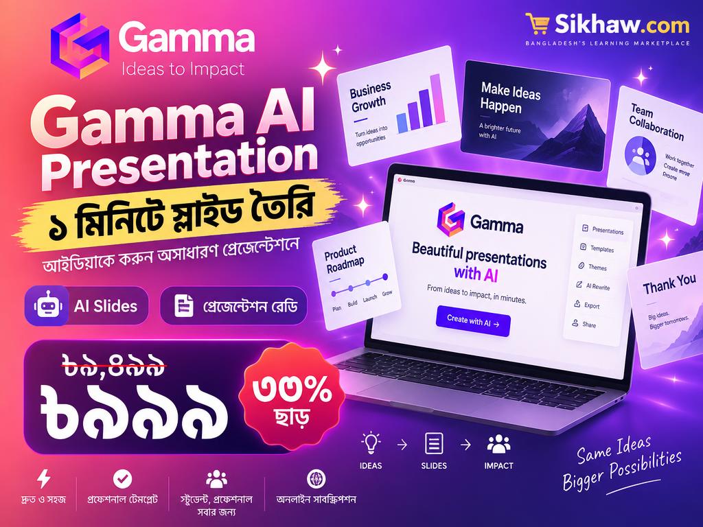 Gamma AI Presentation Subscription